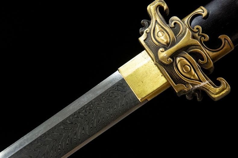 中華武術 刃長73 cm 唐刀・模造刀・模擬刀 練習 武具 【品名】：聴風