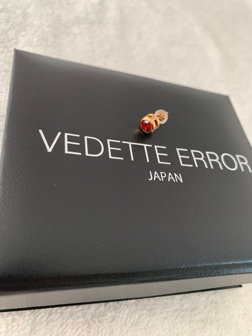 北山宏光 お揃い VEDETTE ERROR K18ピアス 片耳 キスマイ