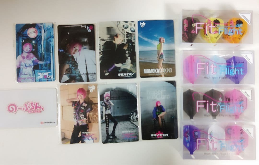 ［今だけ値下げ］牧野百花プロ ダーツカード・フライトセット