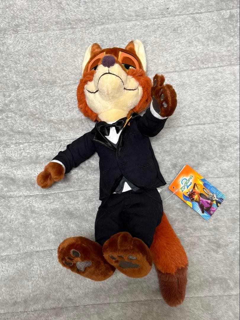 ディズニーストア ニック・ワイルド ぬいぐるみ フォーマル ズートピア2