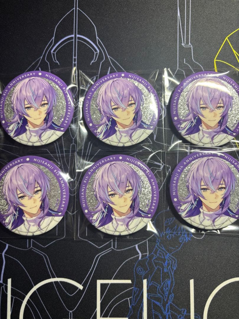 にじさんじ アニバーサリー 8周年 星導ショウ 缶バッジ