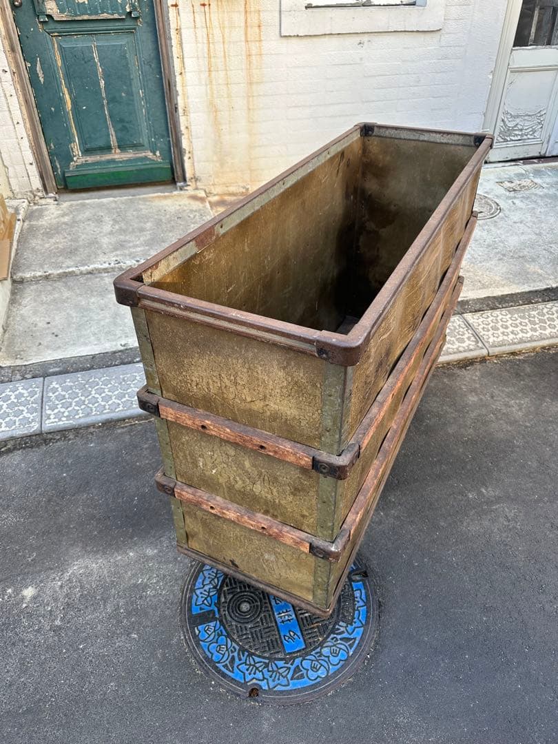 アンティーク台車　キャスター付き　レトロ