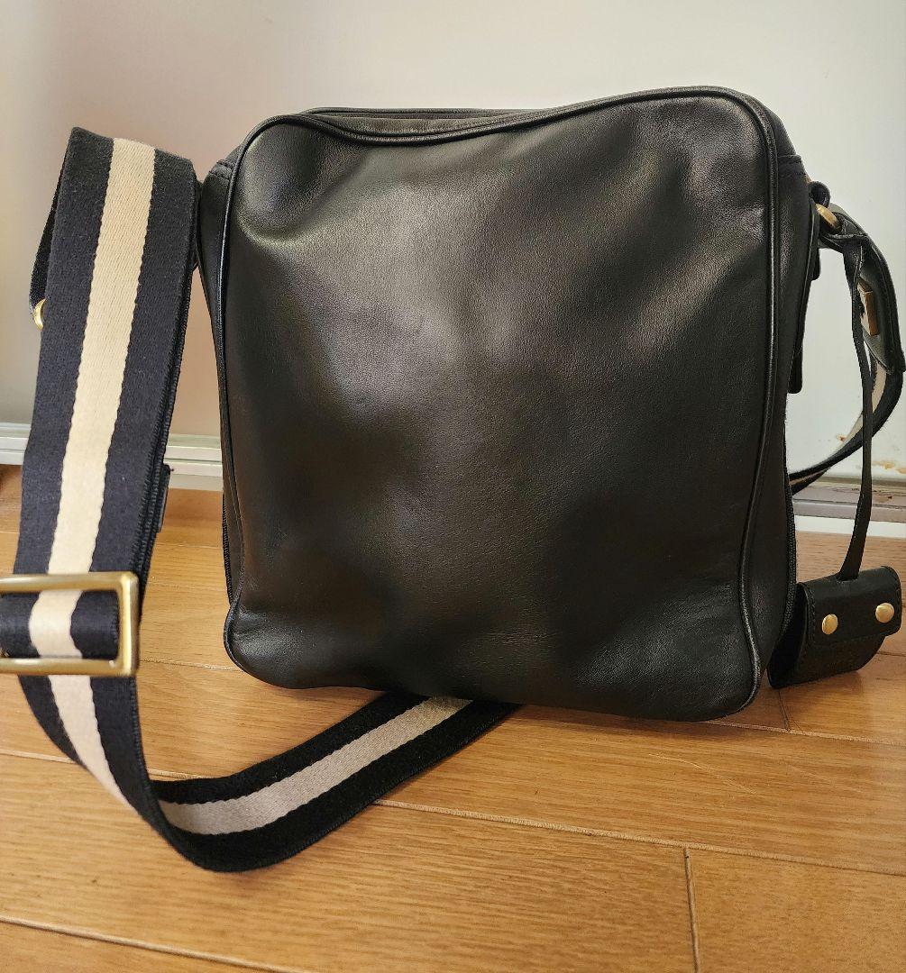 【値下】BALLY トレインスポッティング 黒 ショルダーバッグ