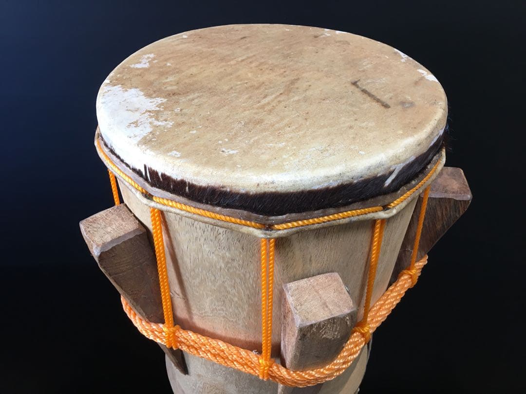高さ　112cm 民族楽器　ヴィンテージ　レア　打楽器　太鼓　民族