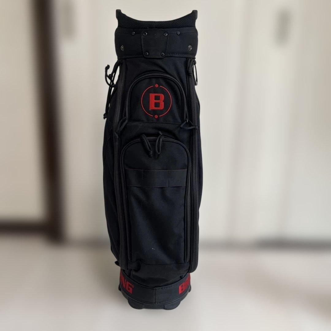 BRIEFING ブラック キャディバッグ