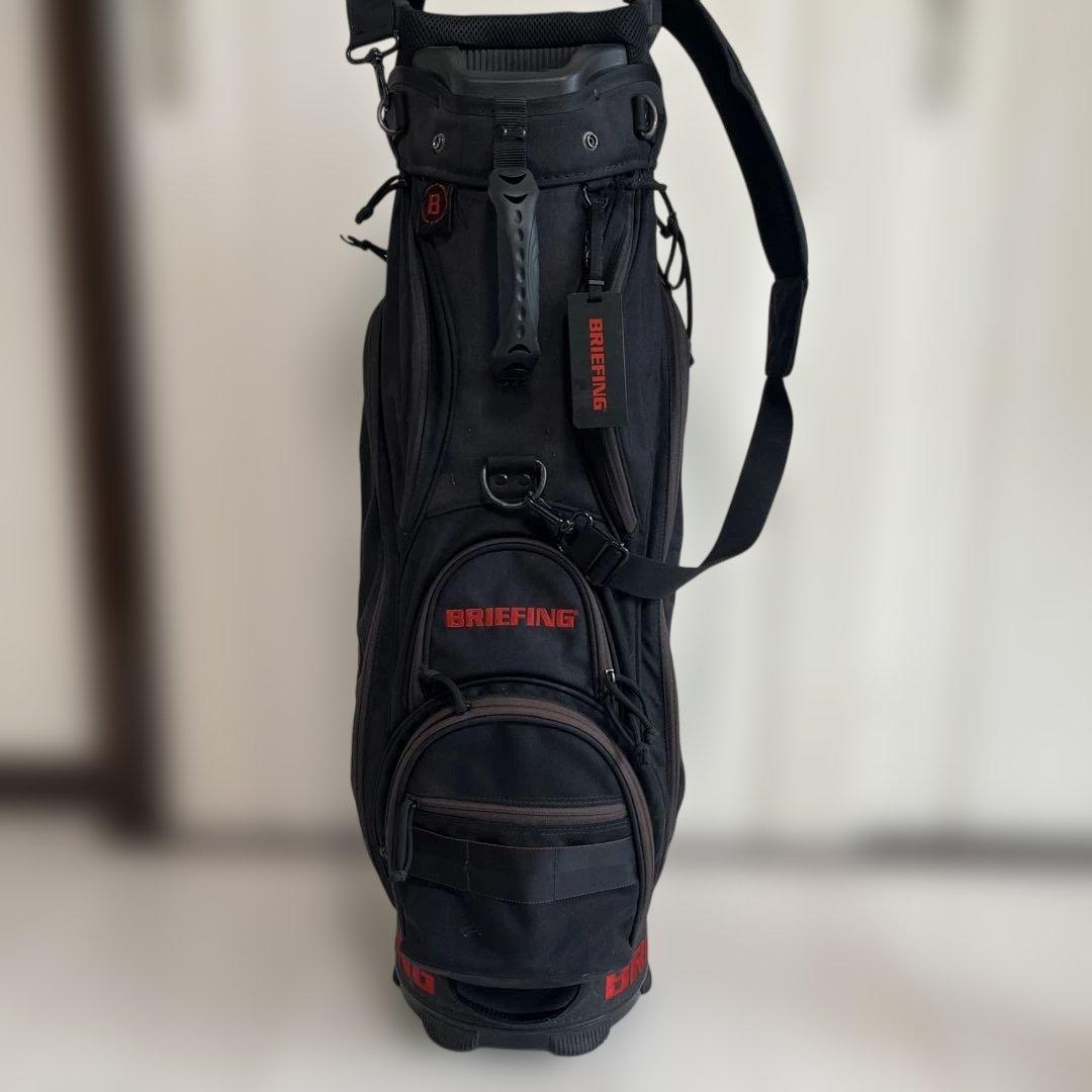 BRIEFING ブラック キャディバッグ