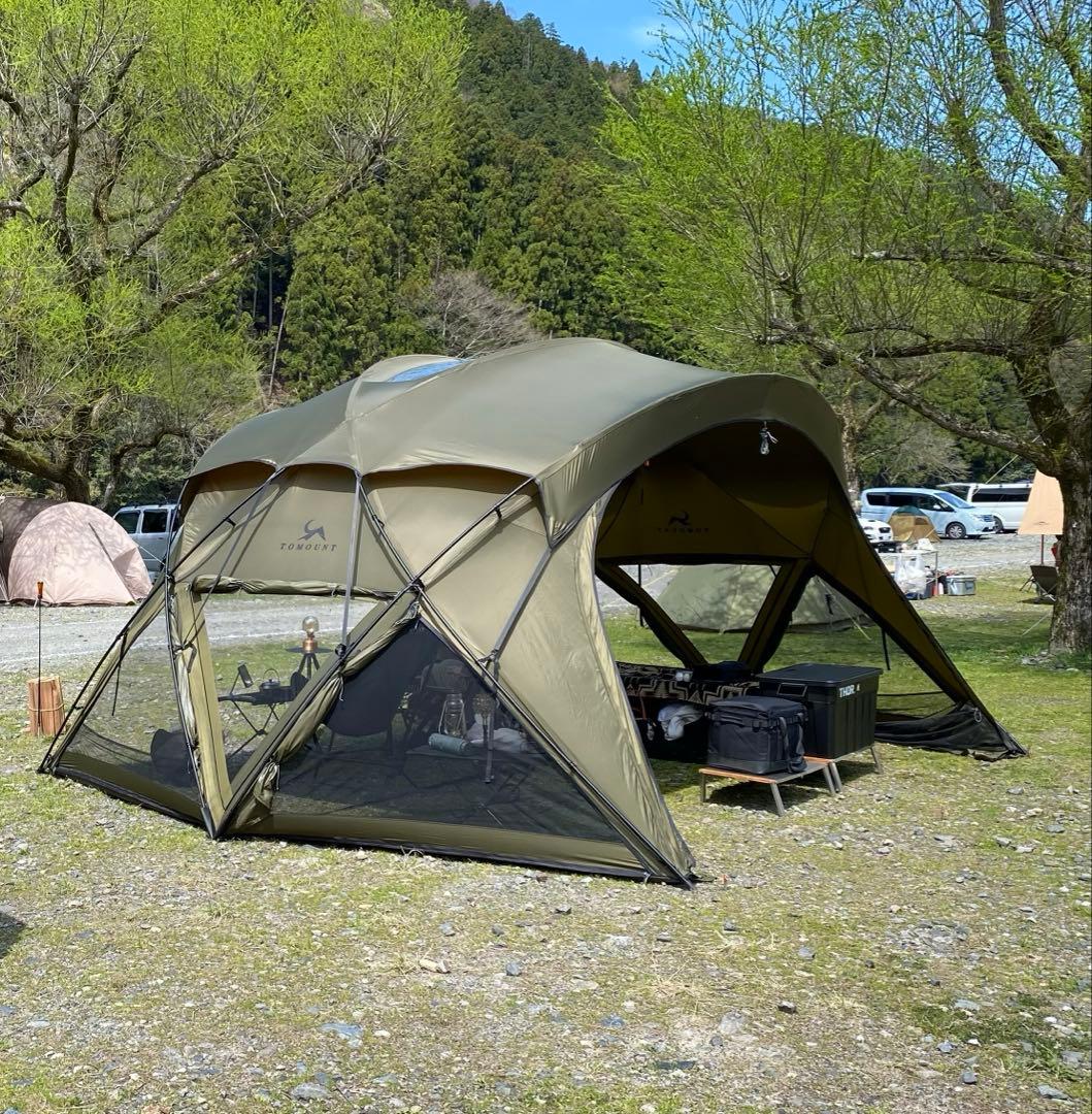 【美品】TOMOUNT Gmoon tent-x　大型ドームテント