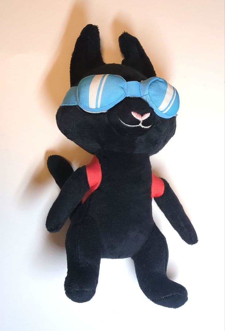 IKEA イケア ラッチョ 黒猫 ぬいぐるみ ゴーグル リュック