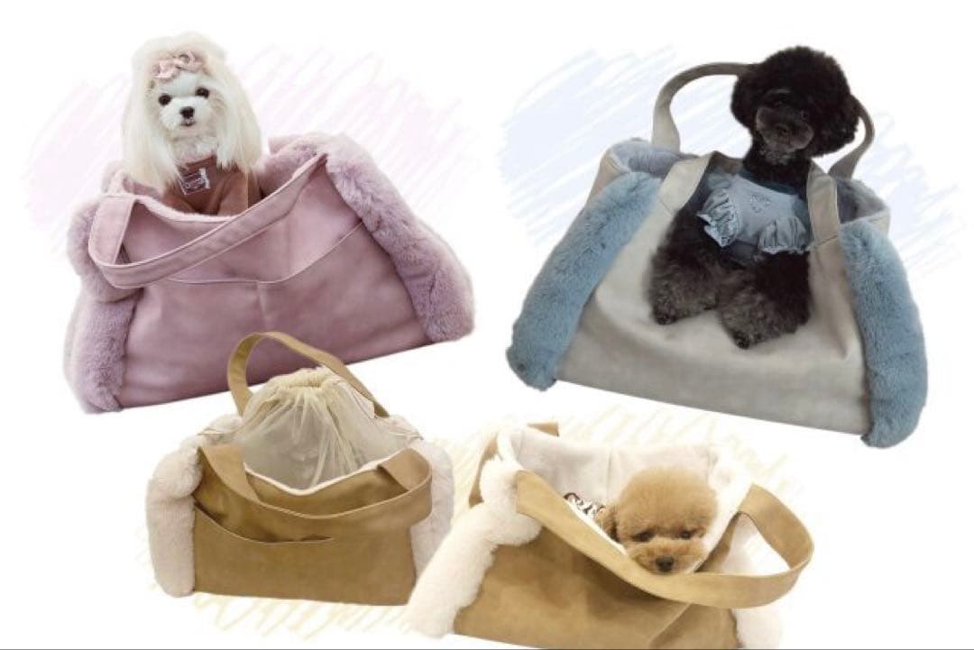 CIRCUS CIRCURS ファー キャリー バッグ トート ふわふわ ピンク