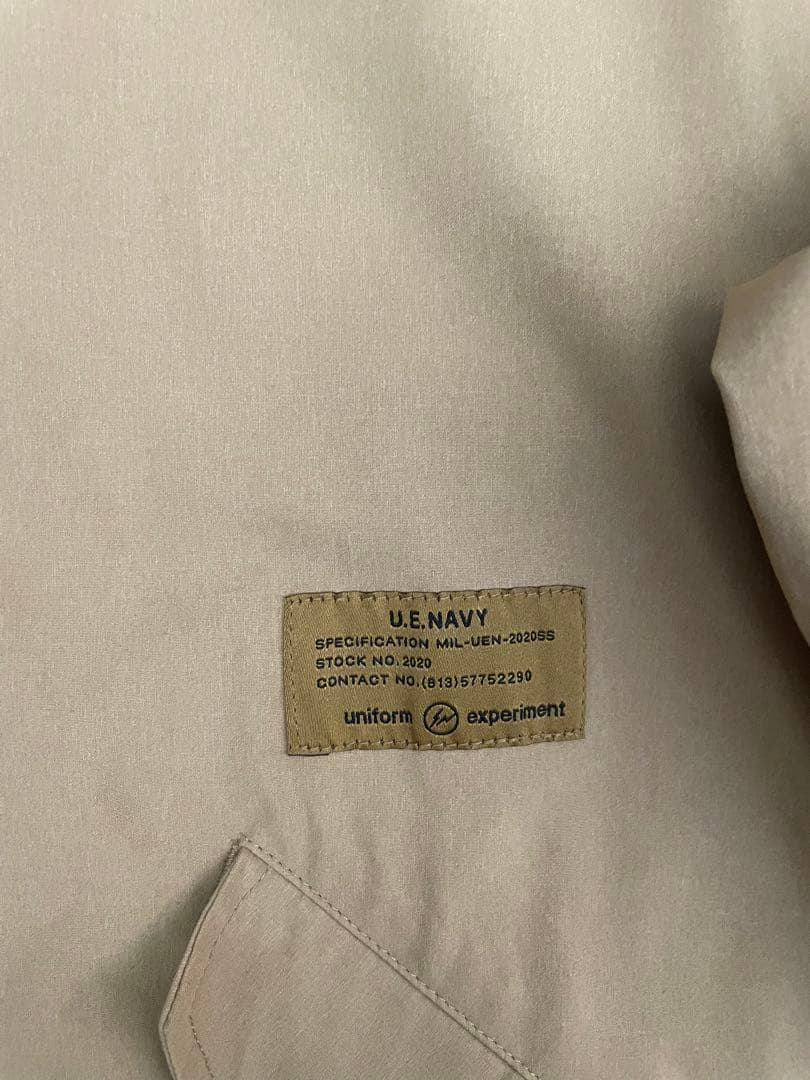 uniform experiment モッズコート ベージュ