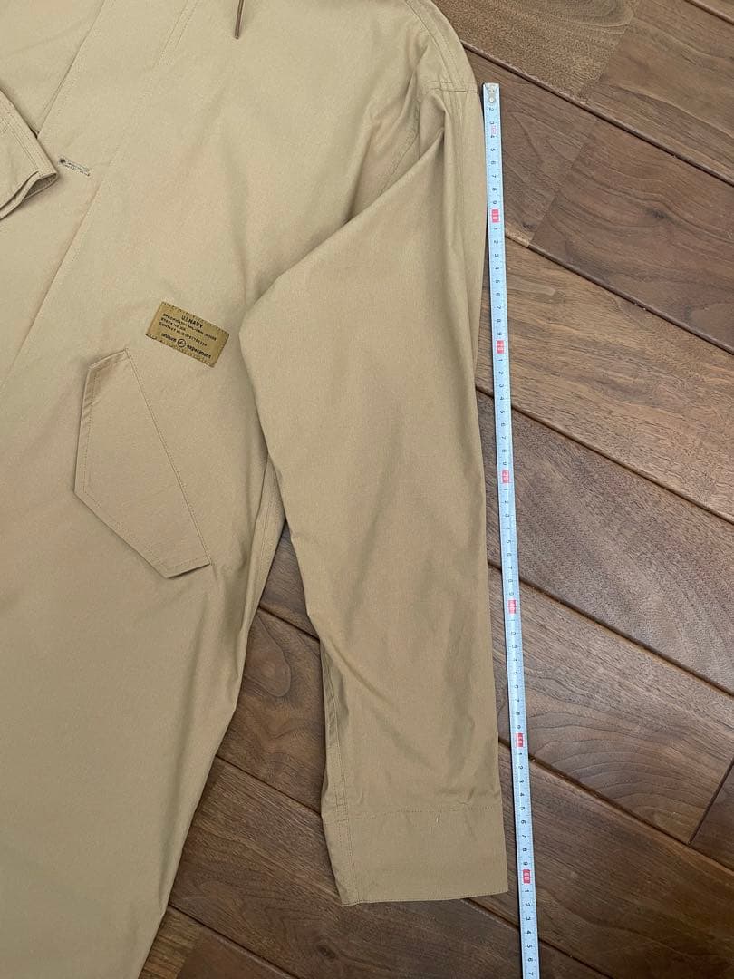 uniform experiment モッズコート ベージュ