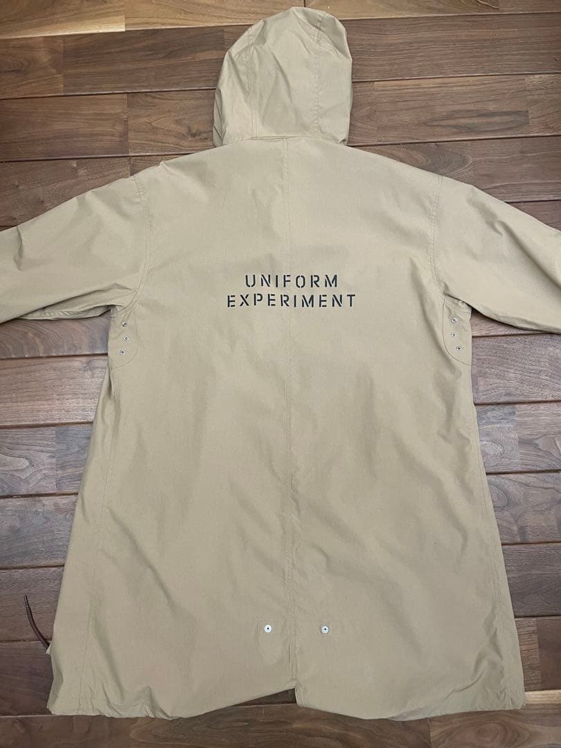 uniform experiment モッズコート ベージュ