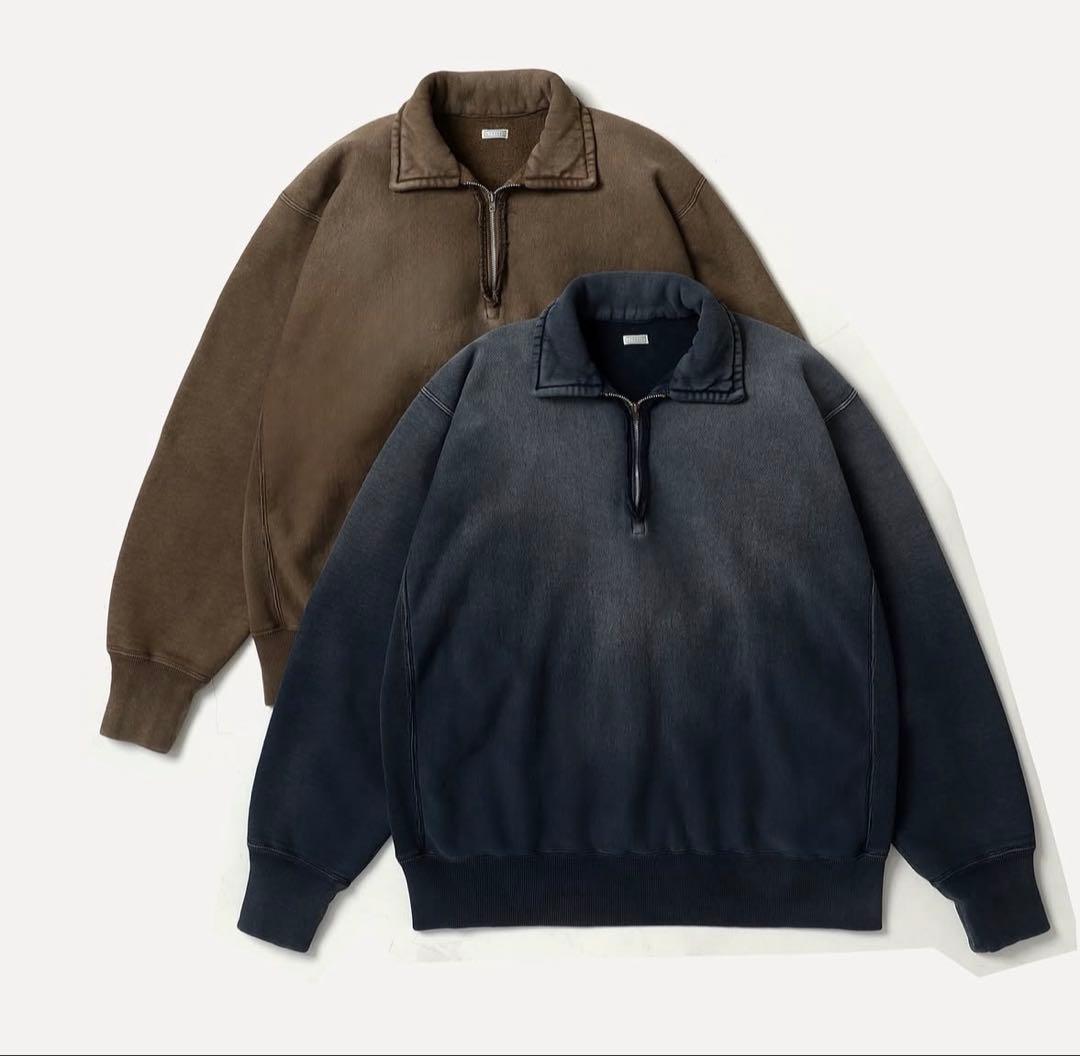 新品 A.PRESSE Vintage Half Zip Sweat サイズ2