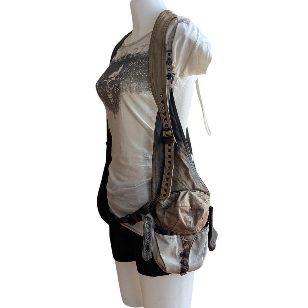 LGB SAHAEA サハラ レザー ベスト CARF DEER LEATHER