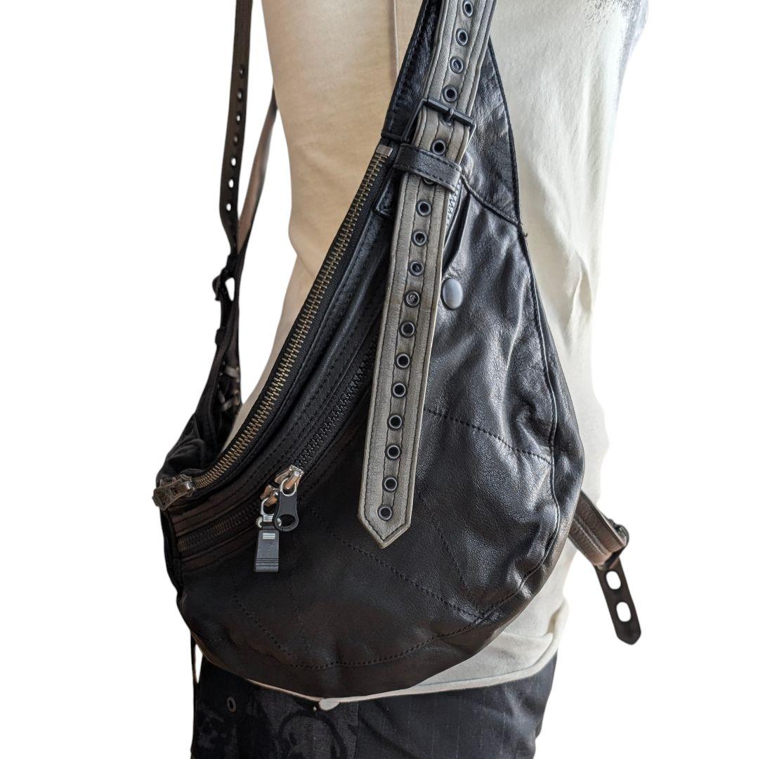 LGB SAHAEA サハラ レザー ベスト CARF DEER LEATHER