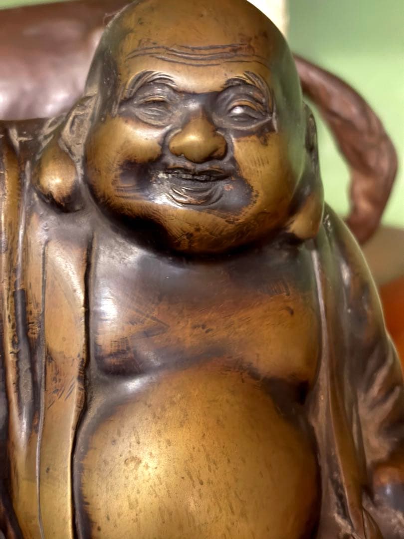 布袋尊　置き物　縁起物