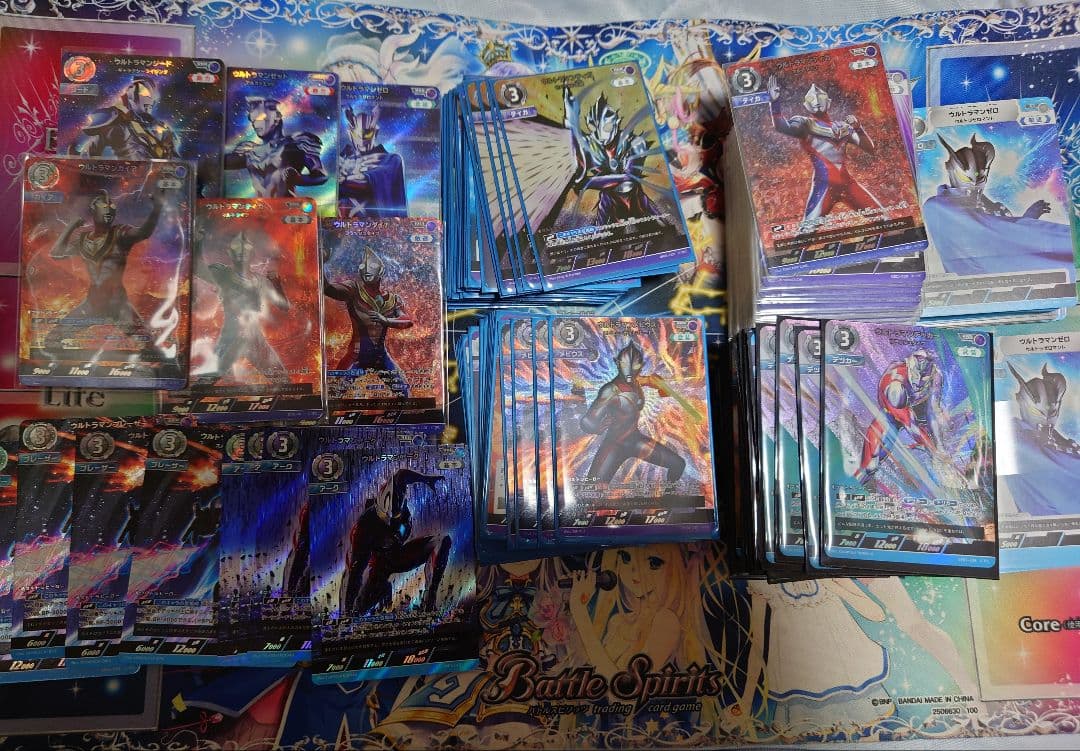 ウルトラマンカードゲーム　引退品　デッキセット
