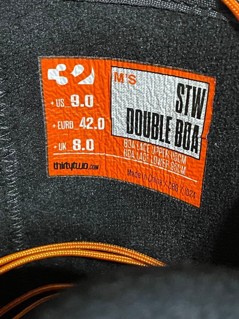 thirtytwo STW ダブルボアブーツ 27cm