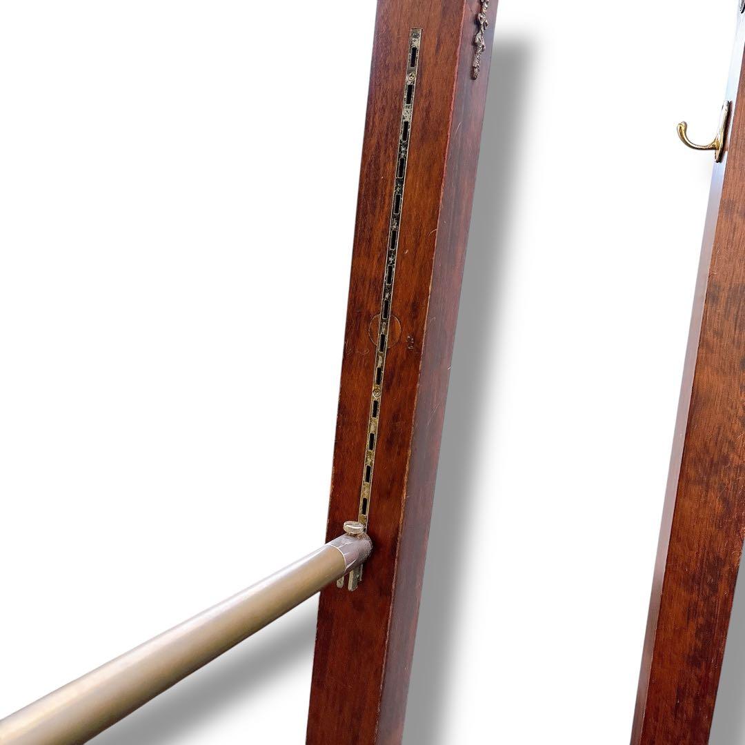 アンティーク 北欧 ハンガーラック メタルラック 店舗什器 木製 装飾 獣脚