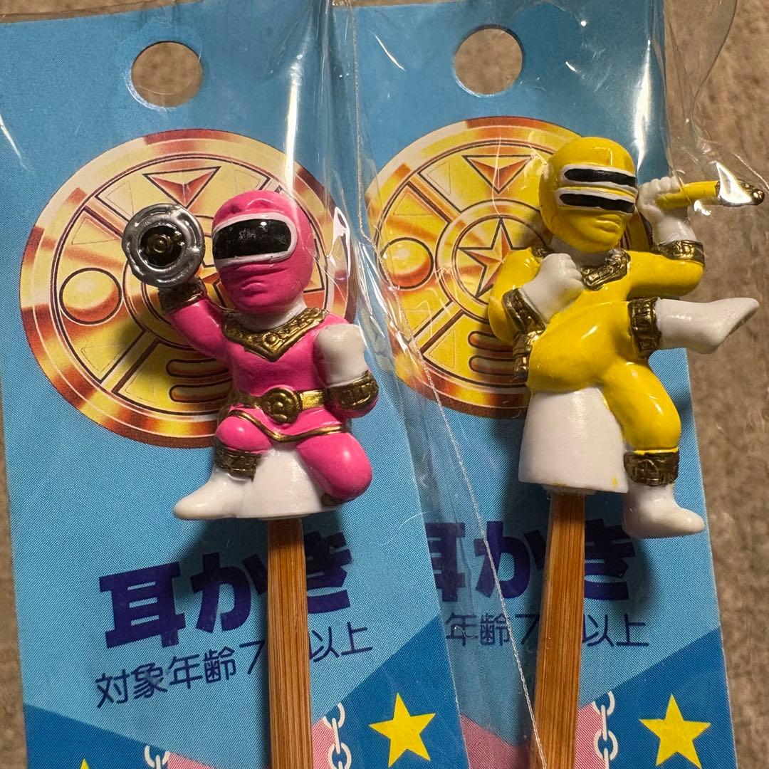 【希少】セイカノート　日本製　オーレンジャー　耳かき　5本セット　未開封　未使用