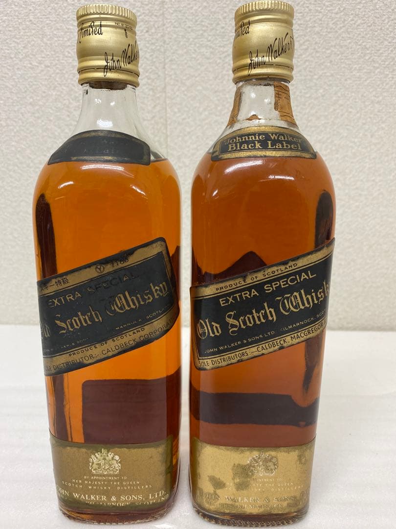 3-1649 Johnnie Walker Black Label 2本セット
