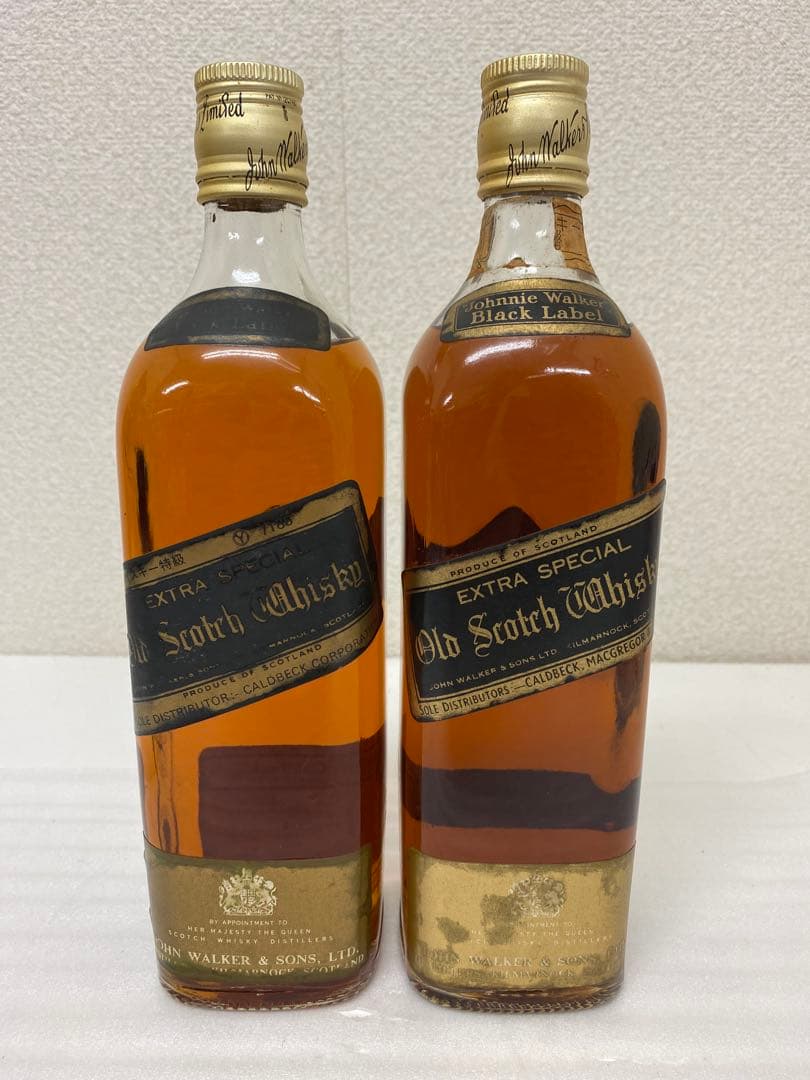 3-1649 Johnnie Walker Black Label 2本セット