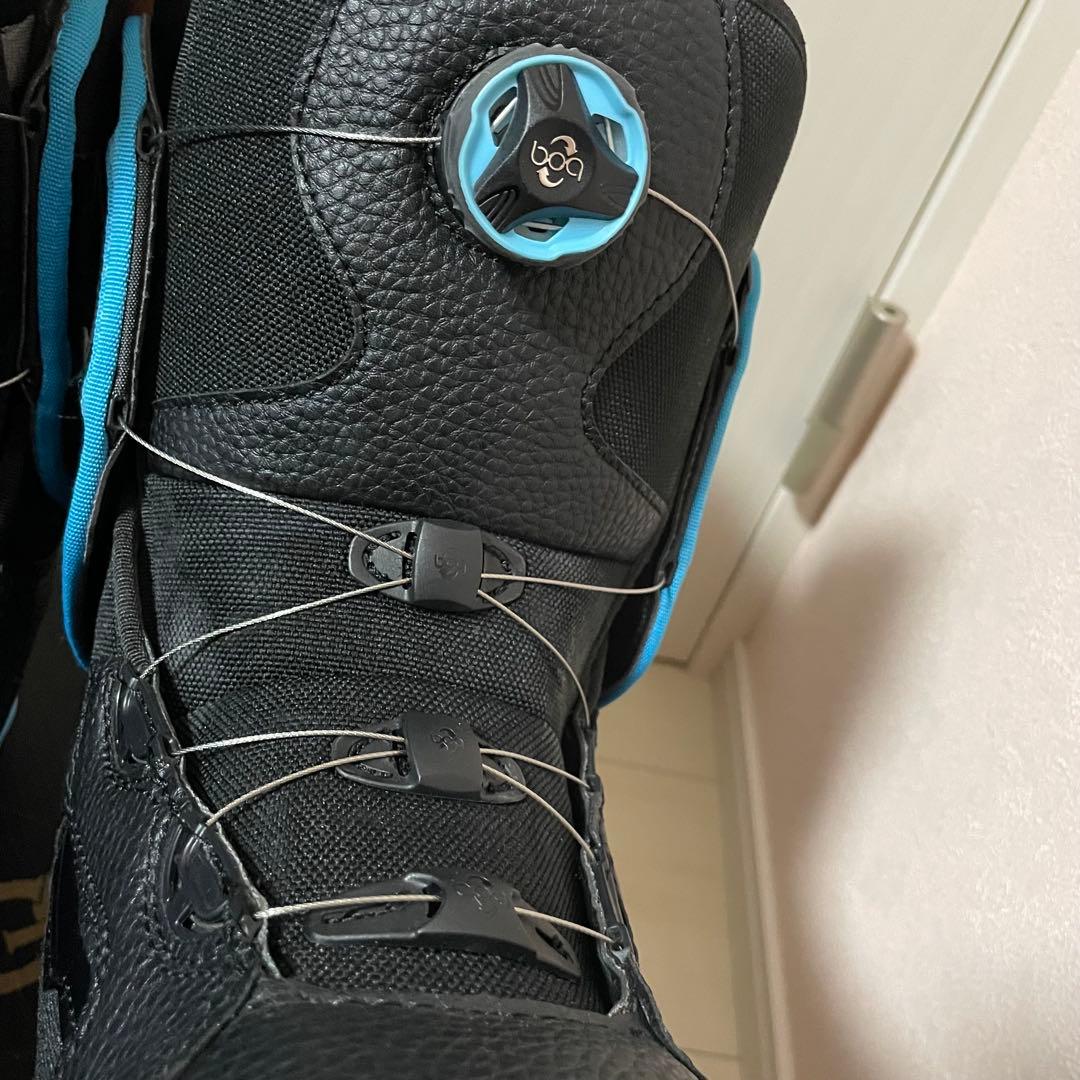 【美品】一回のみ着用　SLIB 女性用スノーボードブーツ ブラック24.5cm