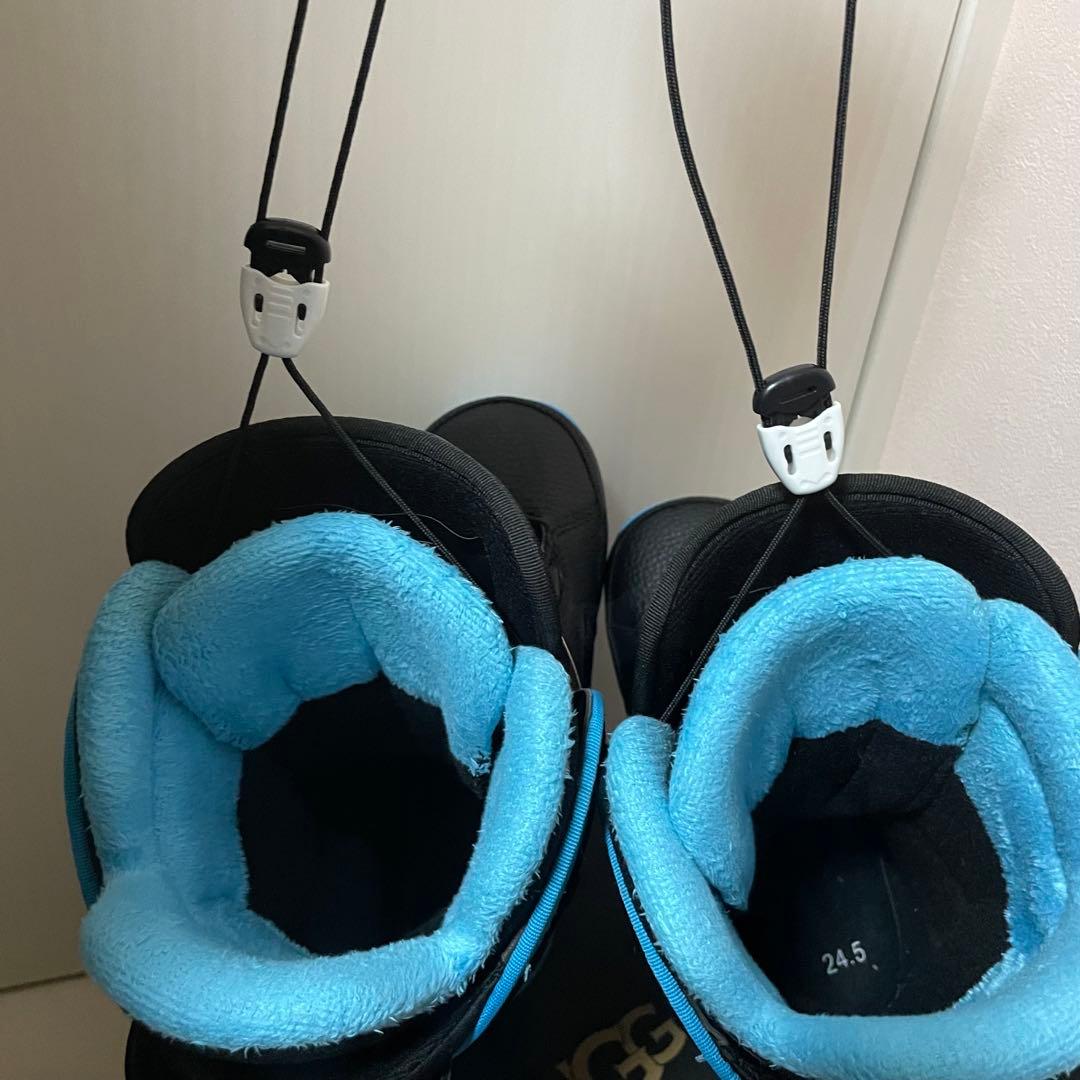 【美品】一回のみ着用　SLIB 女性用スノーボードブーツ ブラック24.5cm