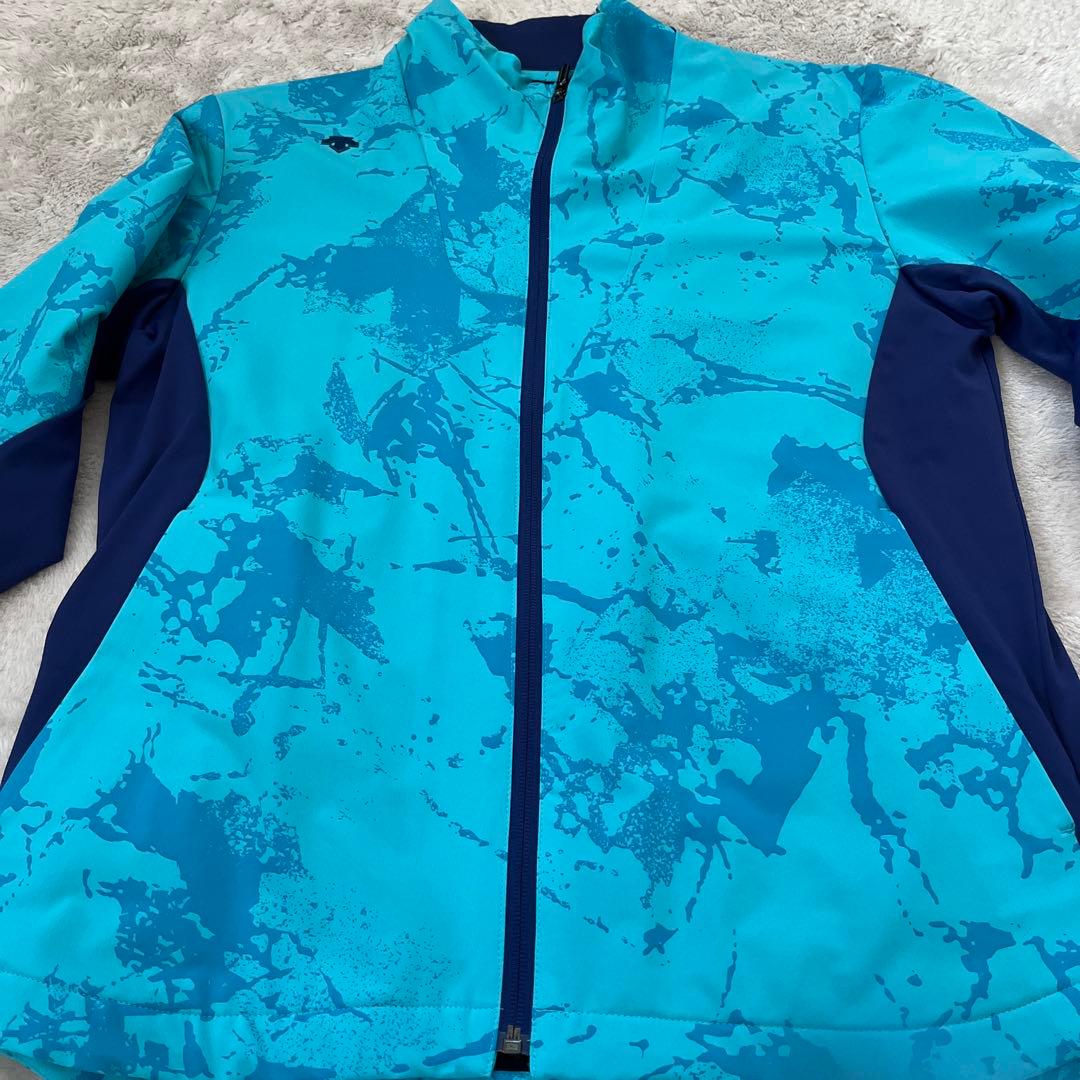 【美品】DESCENTE GOLF グラフィックウィンドジャケット　L