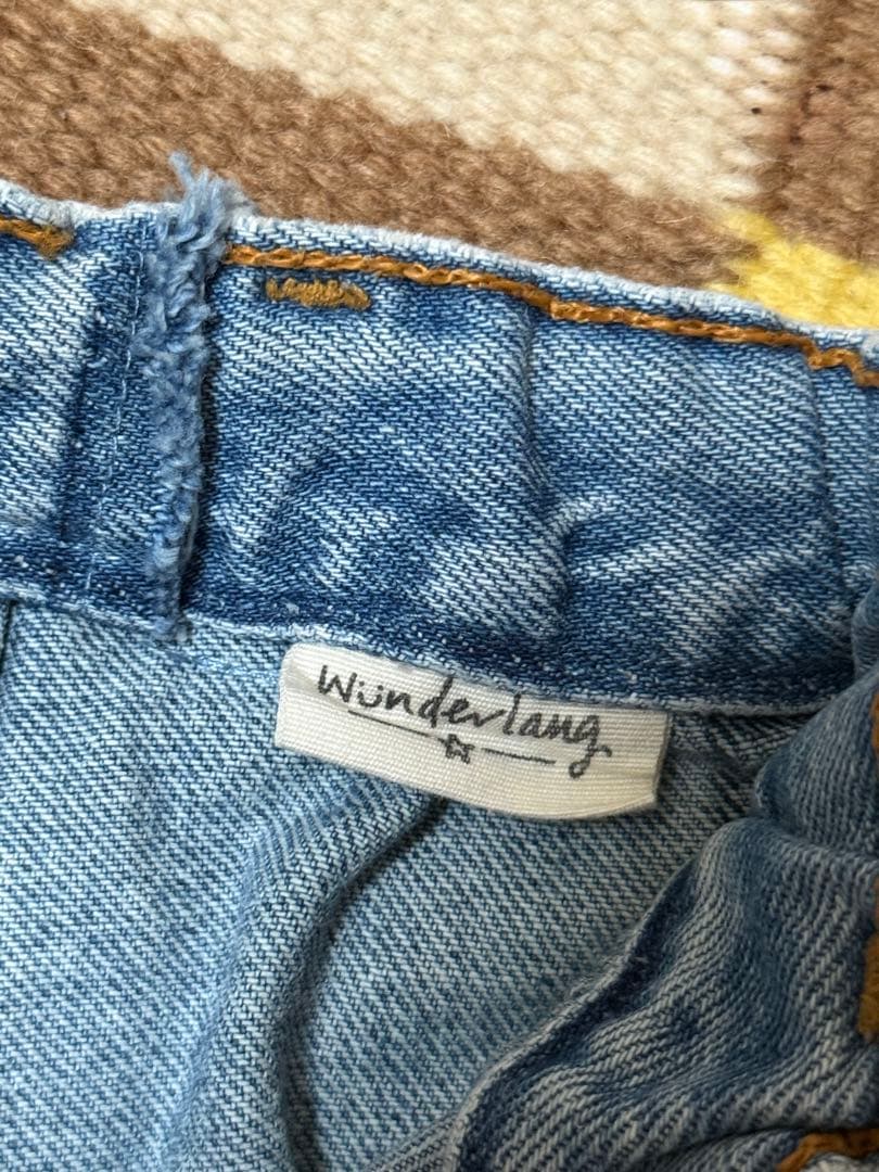 wunderlungお花デニム 1-2y