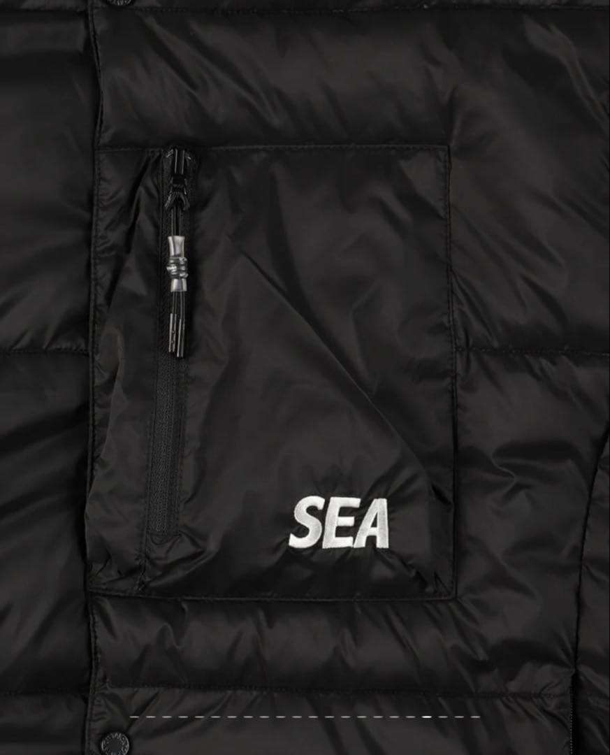 WIND AND SEA x TAION Inner Down BK サイズXL