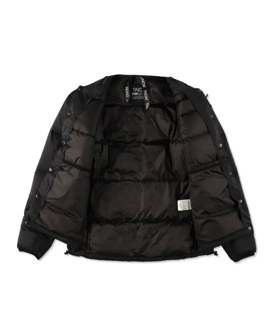 WIND AND SEA x TAION Inner Down BK サイズXL