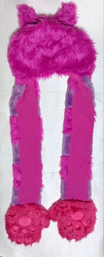 チェシャ猫 マフラーファンキャップ リュック 2点セット