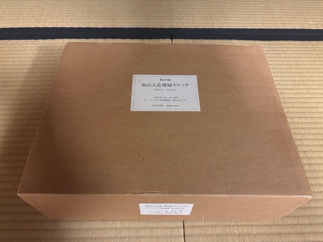 【超希少・値下げ可】加山又造 裸婦スケッチ 作品No.751-No1000