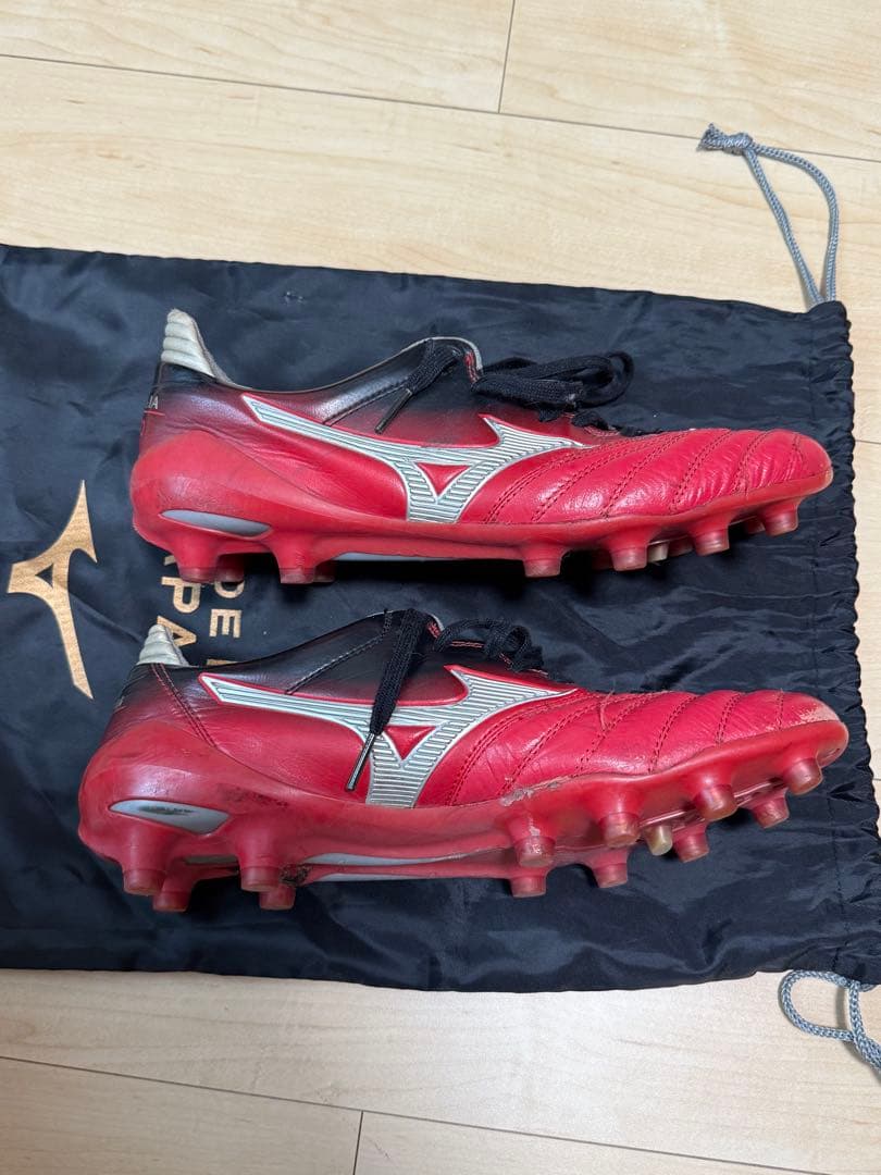 モレリアネオ2 JAPAN ミズノ　レッドブラック 27cm 限定モデル