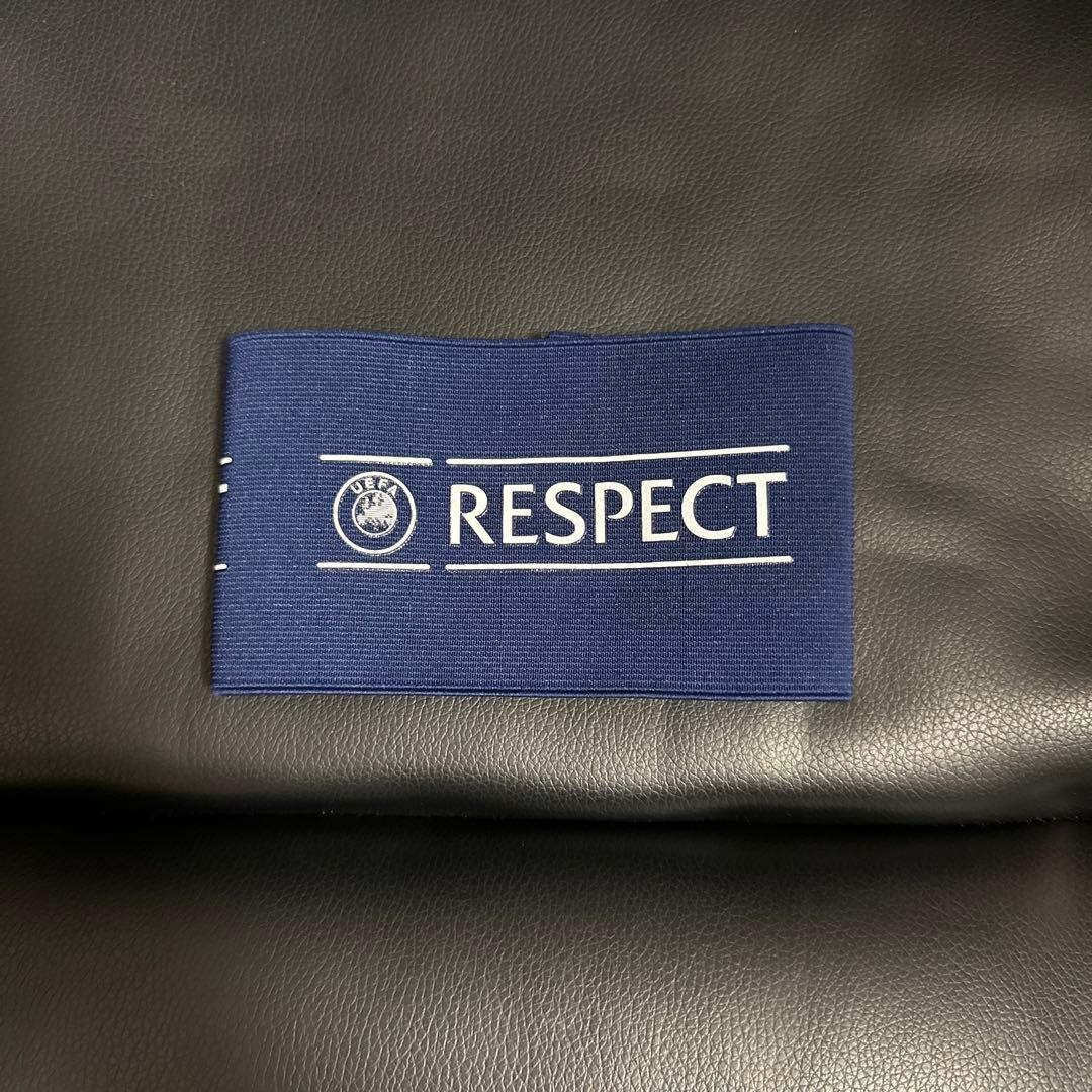 UEFA リスペクト　キャプテンアームバンド　支給品　リオネル・メッシ　ロナウド