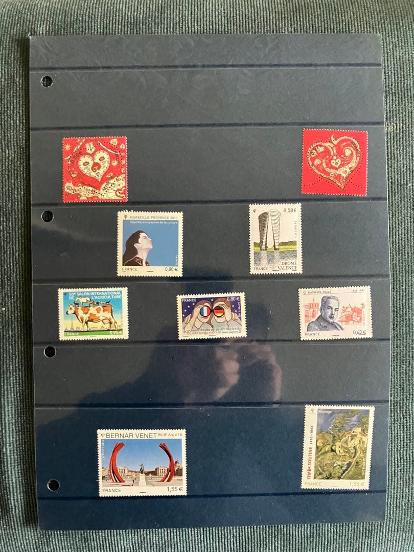 エルメス切手フランス記念切手セット