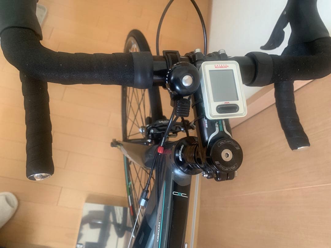 Bianchiグレー アルミフレーム ロードバイク 700C