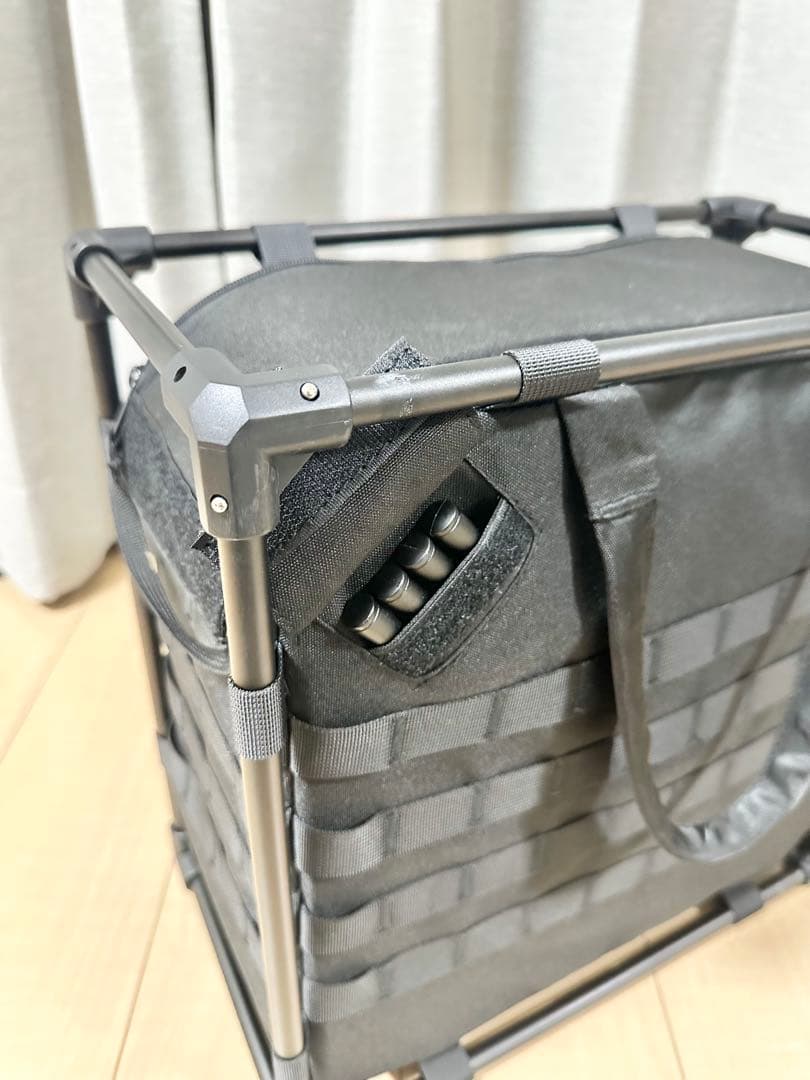 アウトドアテーブル フィールドオフィス M ブラック