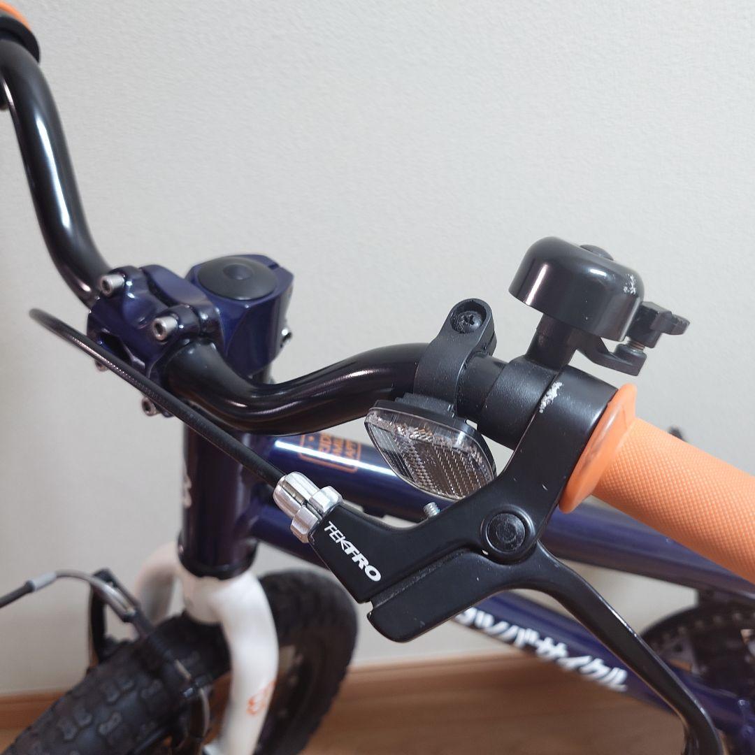 （未使用）【手渡し　東京】ヨツバサイクル　16インチ　ネイビー