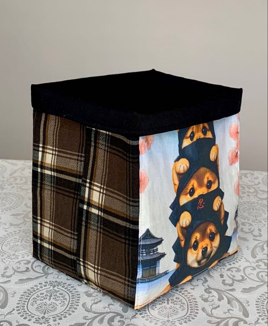 えっこ様　可愛いわんこ　トートバッグ　小物入れ