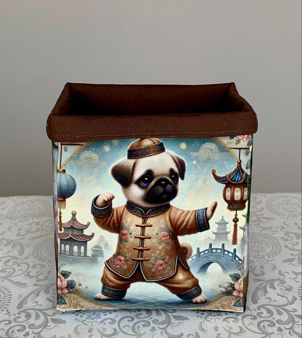 えっこ様　可愛いわんこ　トートバッグ　小物入れ