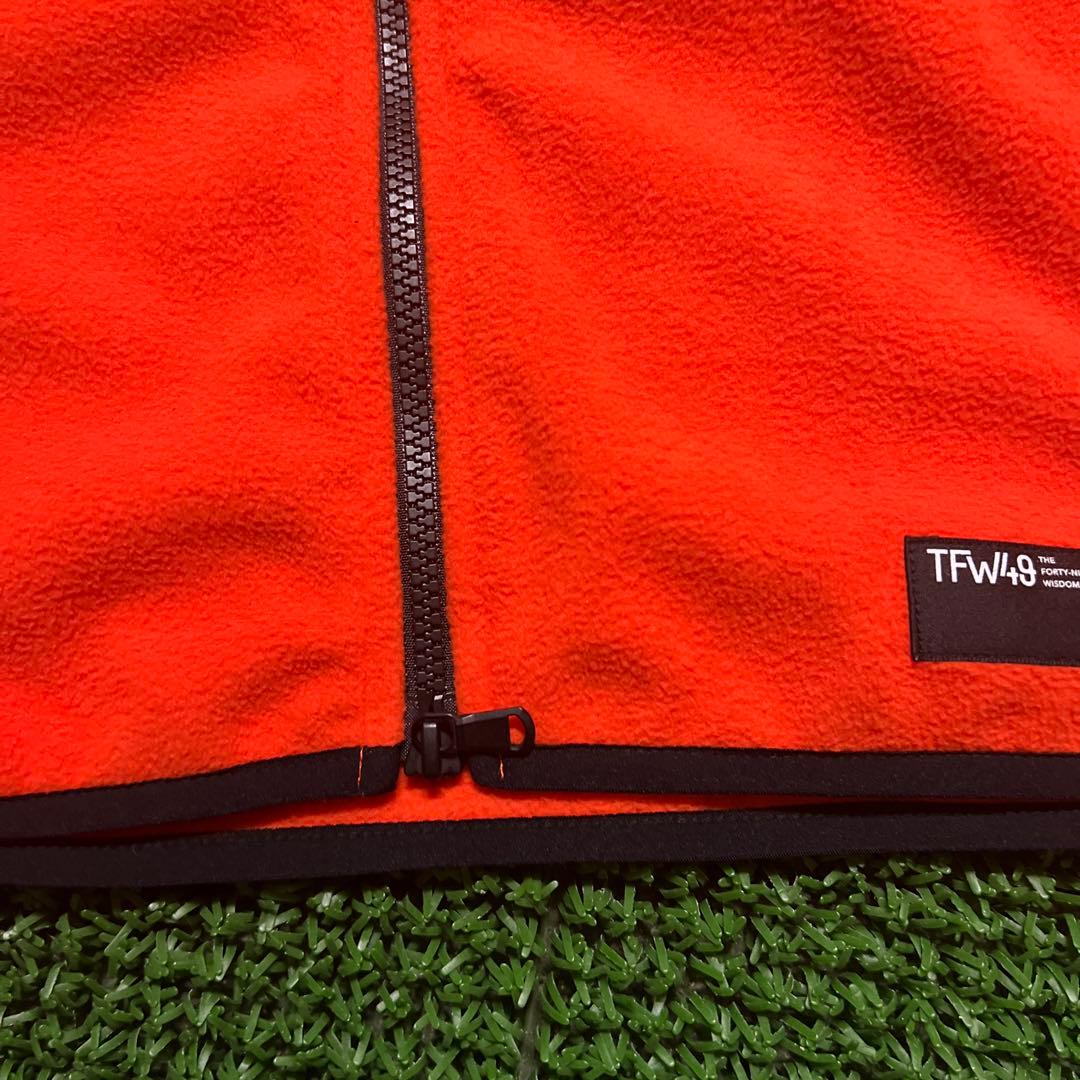 TFWベストZIPオレンジ