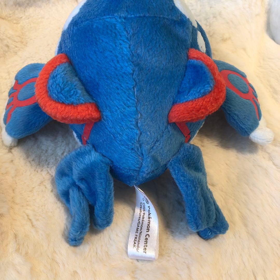 ポケモンセンター　カイオーガ　ぬいぐるみ　ポケドール　2005