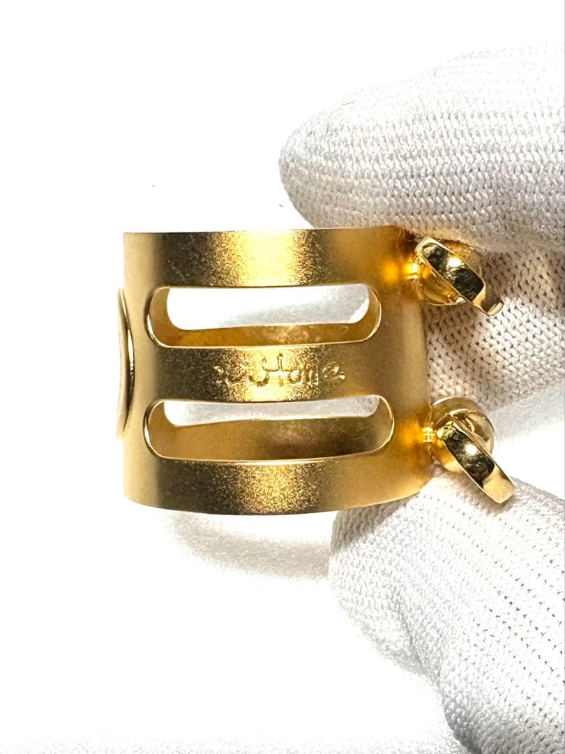 ウッドストーン リガチャー アルトサックス メイヤー サテン②