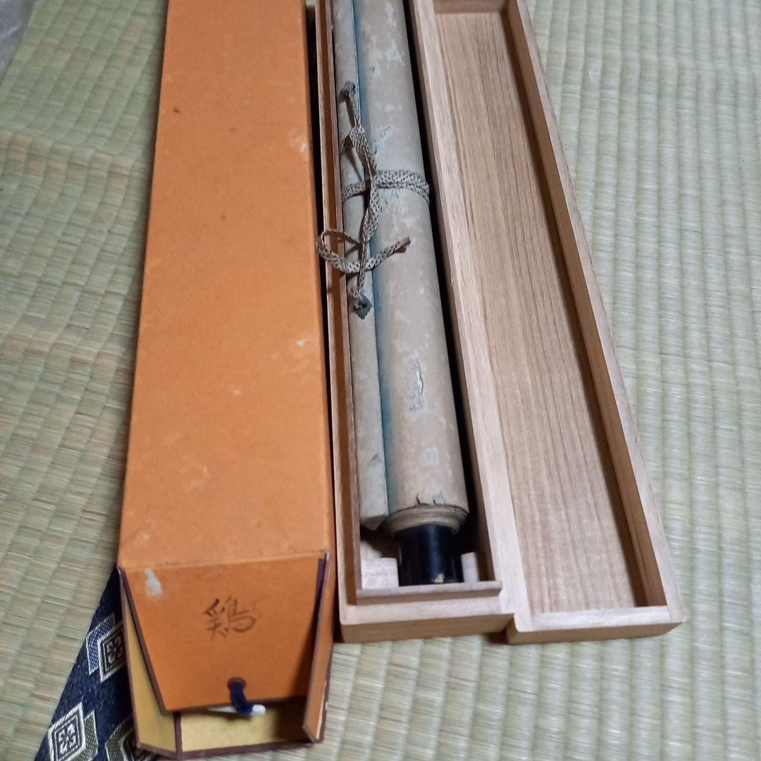掛軸　希少　コレクション　古物　鶏