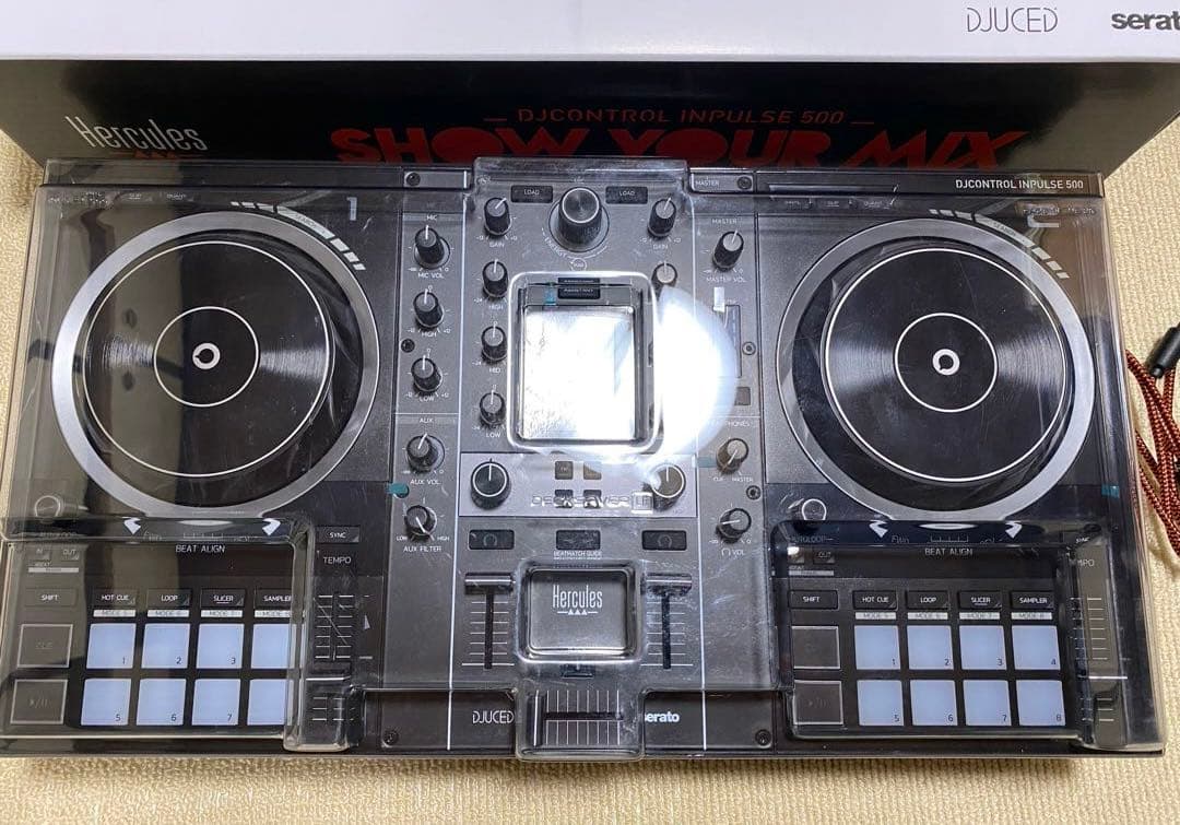 【美品】Hercules DJControl Inpulse 500 カバー付き