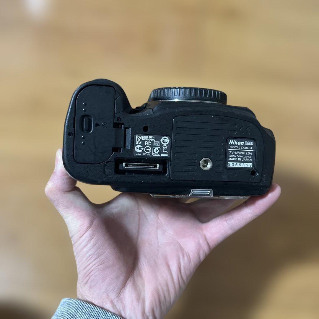 Nikon ボディD800 本体 通電未確認のジャンク品