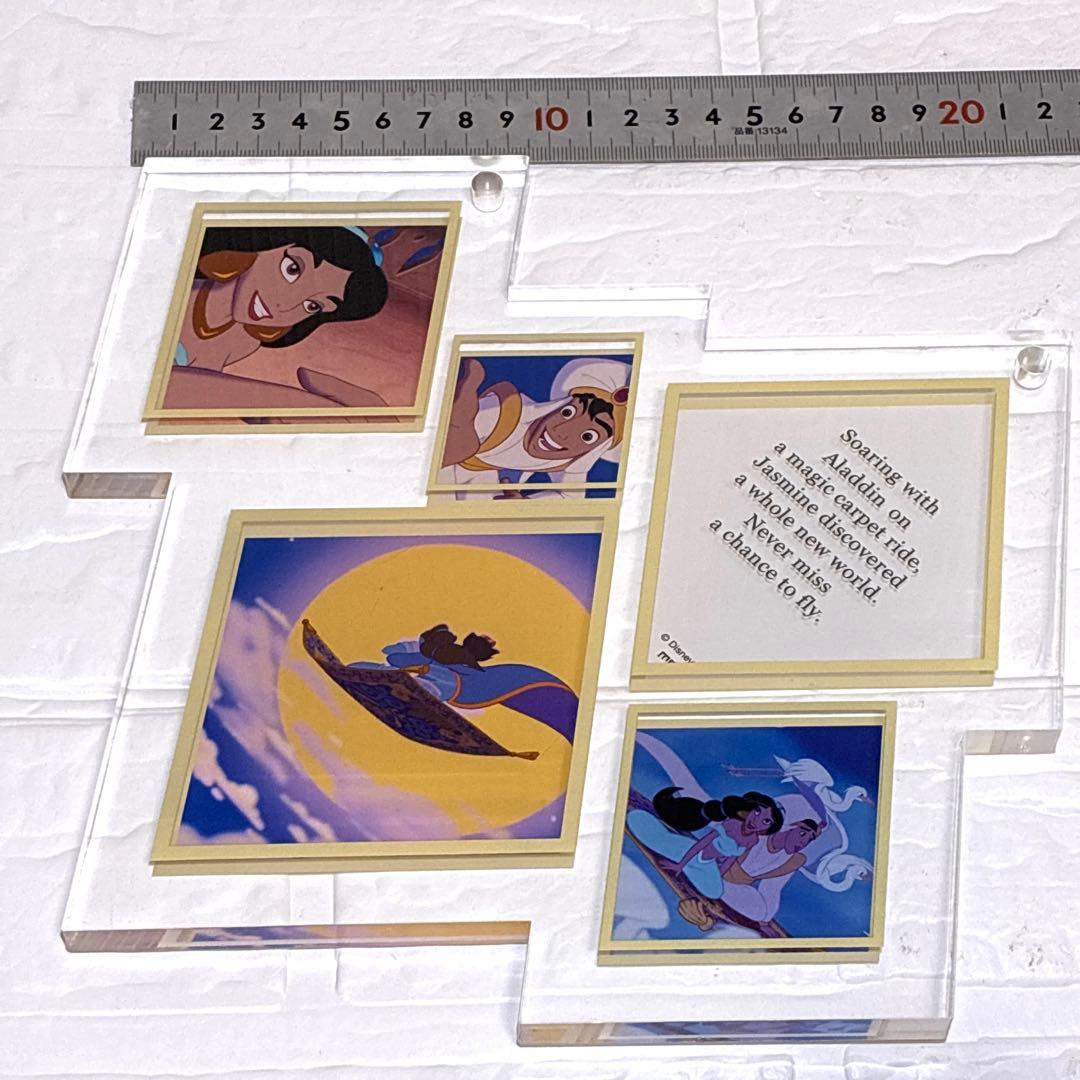 ディズニープリンセス展アクリルアート　３点まとめ売り