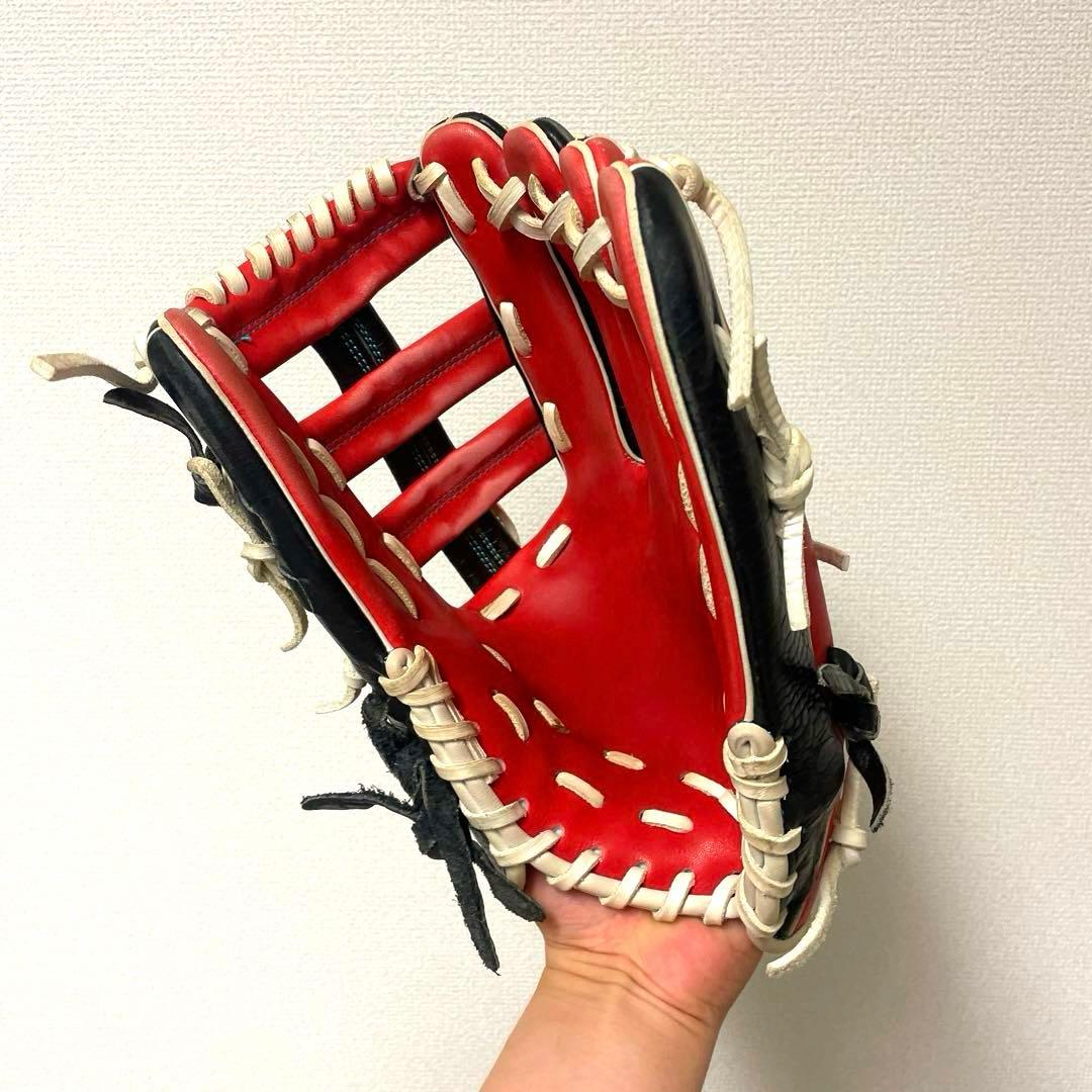 248 ノーブランド 型抜群 硬式 外野手用グローブ